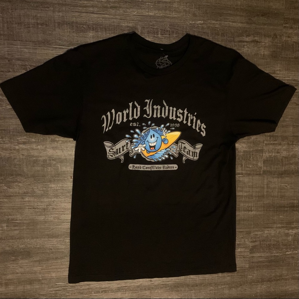 World industries tshirt for men